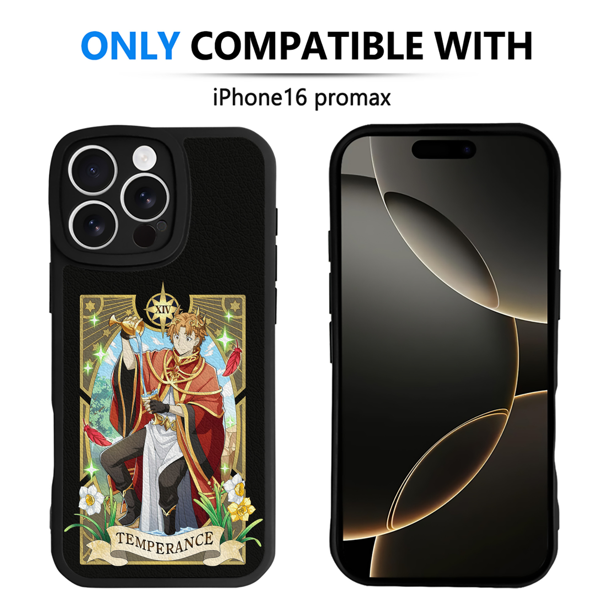 （画像用） 文豪ストレイドッグス Bungo Stray Dogs 【iPhone 16シリーズ対応】シリコンスマホケース（レザー調） 材質：シリコン
